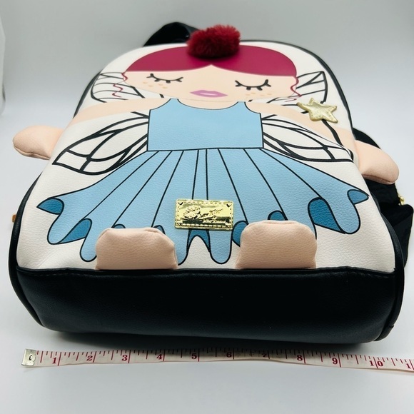 LUV BETSEY BALLERINA FAIRY BACKPACK WITH KEYCHAIN AND LUGGAGE TAG - Picture 11 of 16